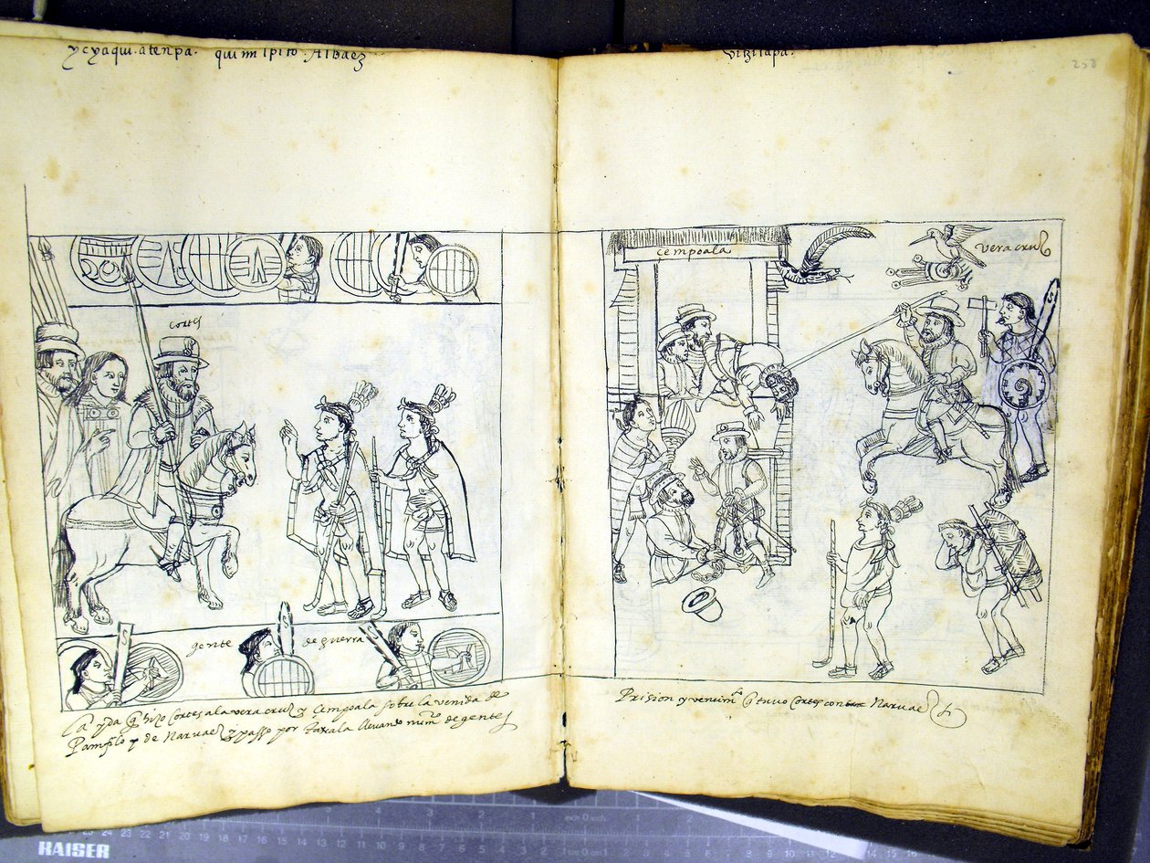 Ms Hunter 242 f.257v och f.258r, från 