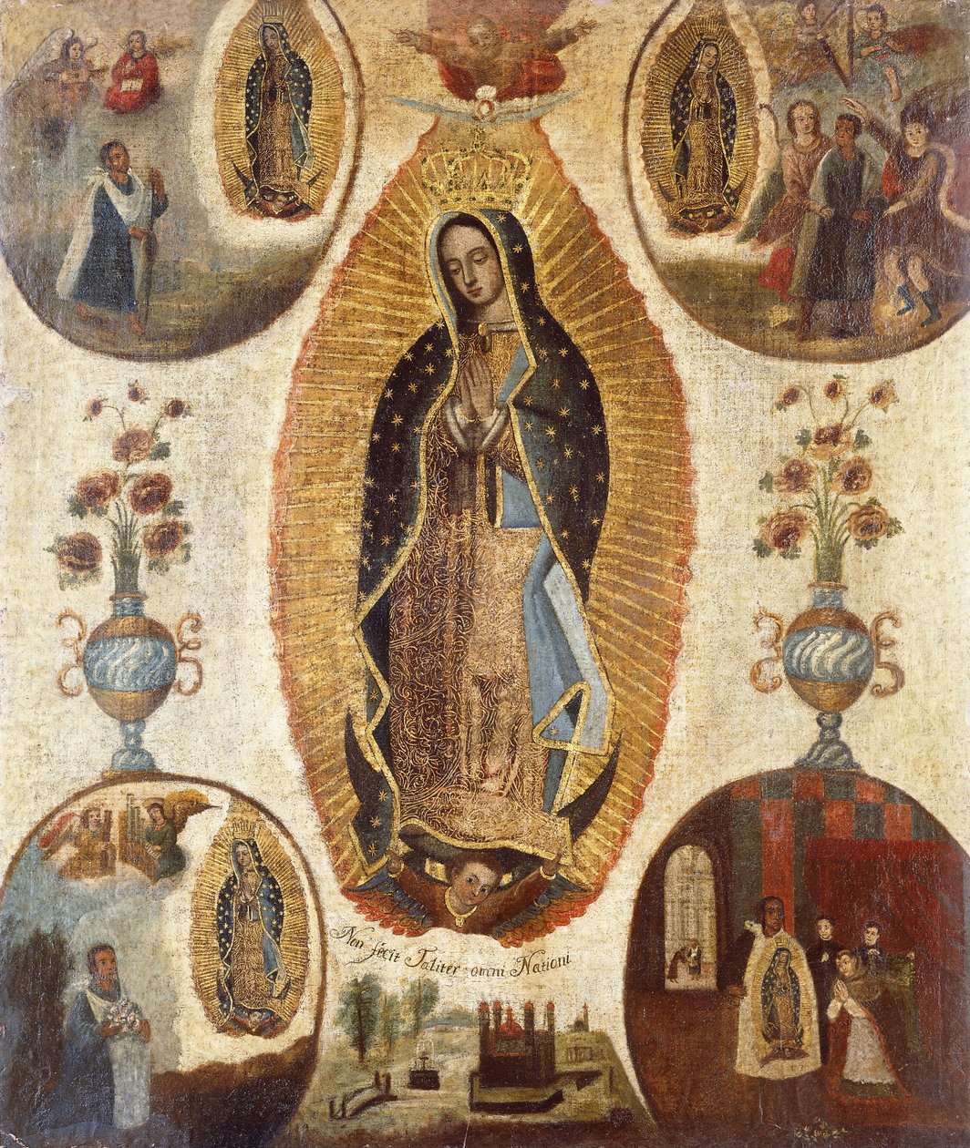 Vår Fru av Guadalupe; Vår Fru av Guadalupe av Mexican School