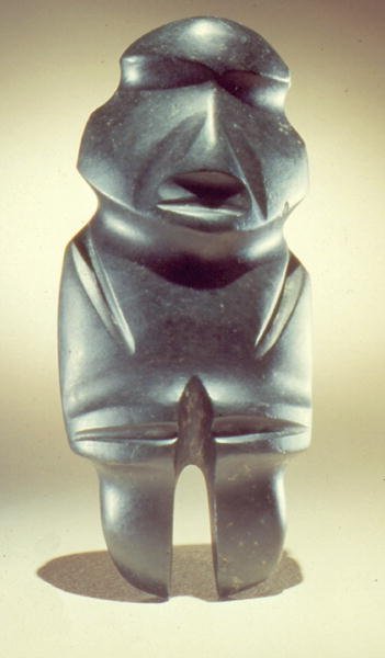 Stående man, c.500 f.Kr.-200 e.Kr av Mezcala Mezcala