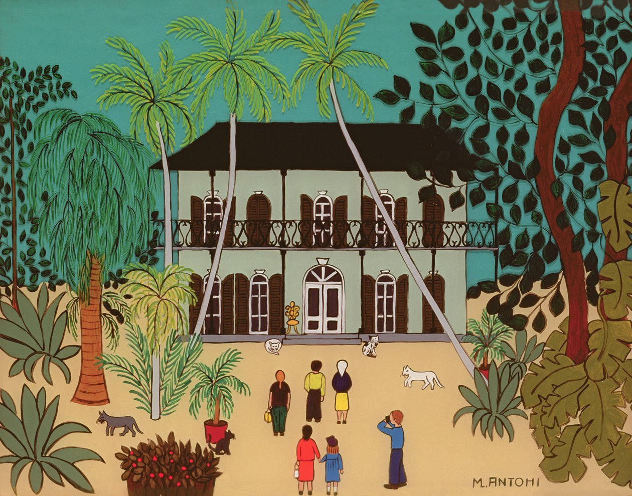 Hemingways House, Key West, Florida av Micaela Antohi