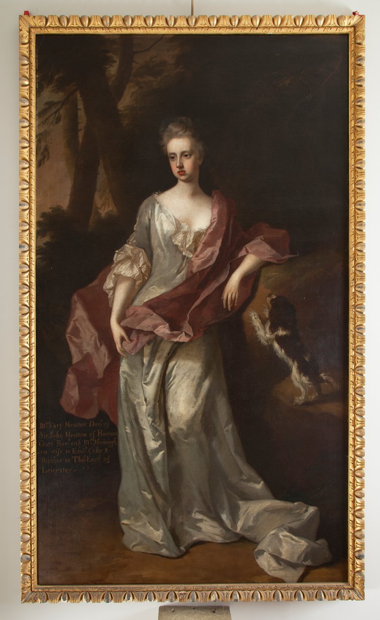 Porträtt av Carey Coke, ca 1690 av Michael Dahl