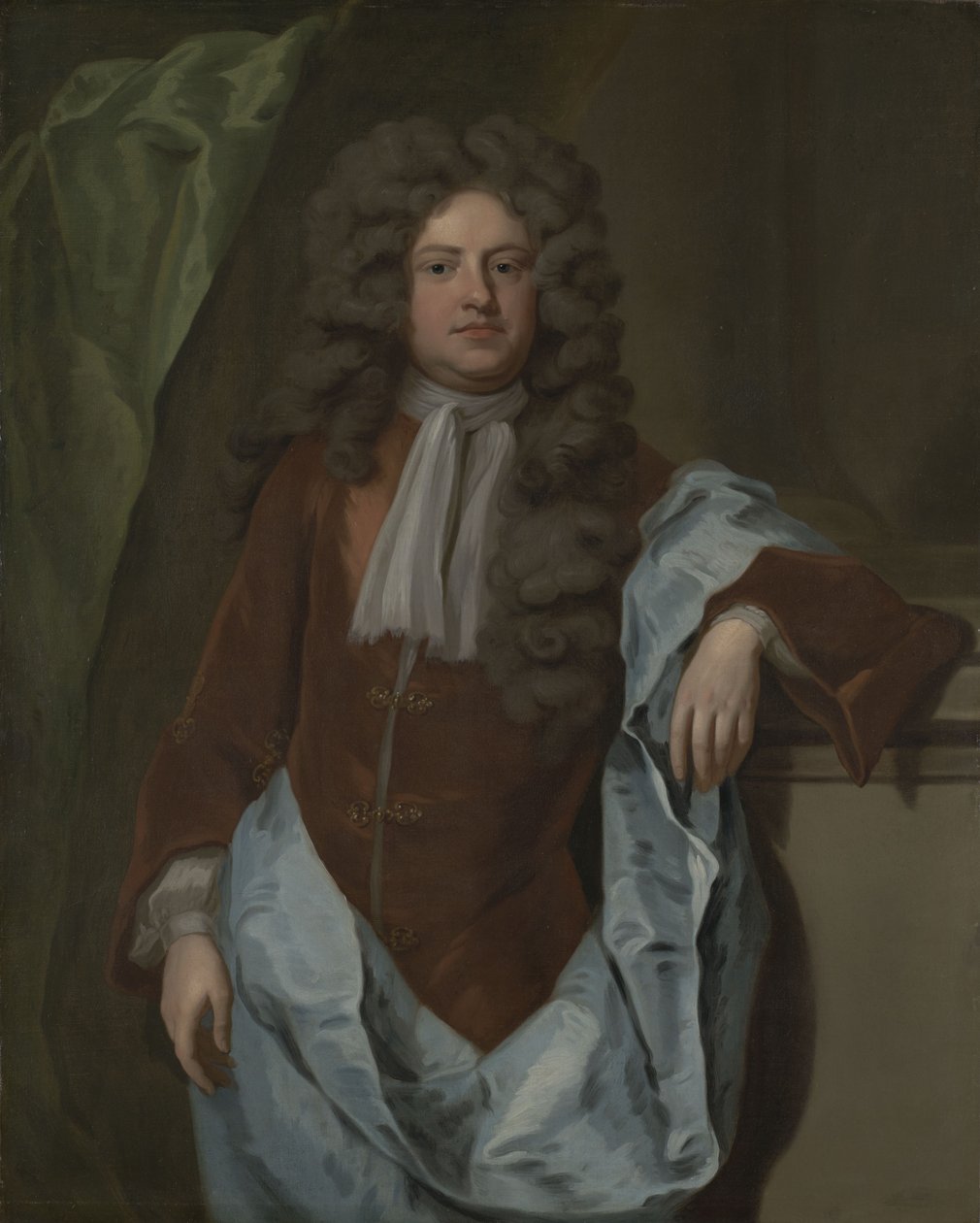 Portrait of Charles Montagu, 1st Earl of Halifax (1661-1715) av Michael Dahl