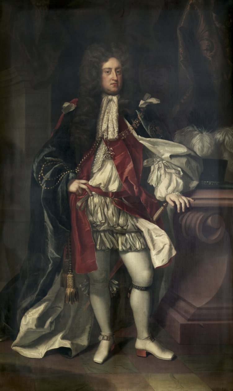 Prins Georg av Danmark (1653-1708) av Michael Dahl