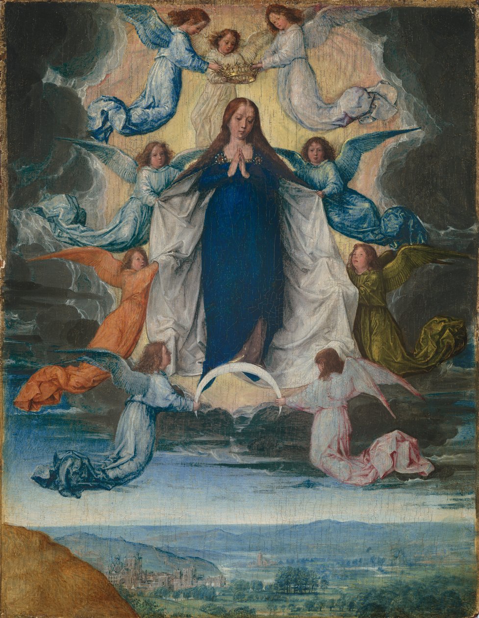 Antagande av Maria av Michael Sittow