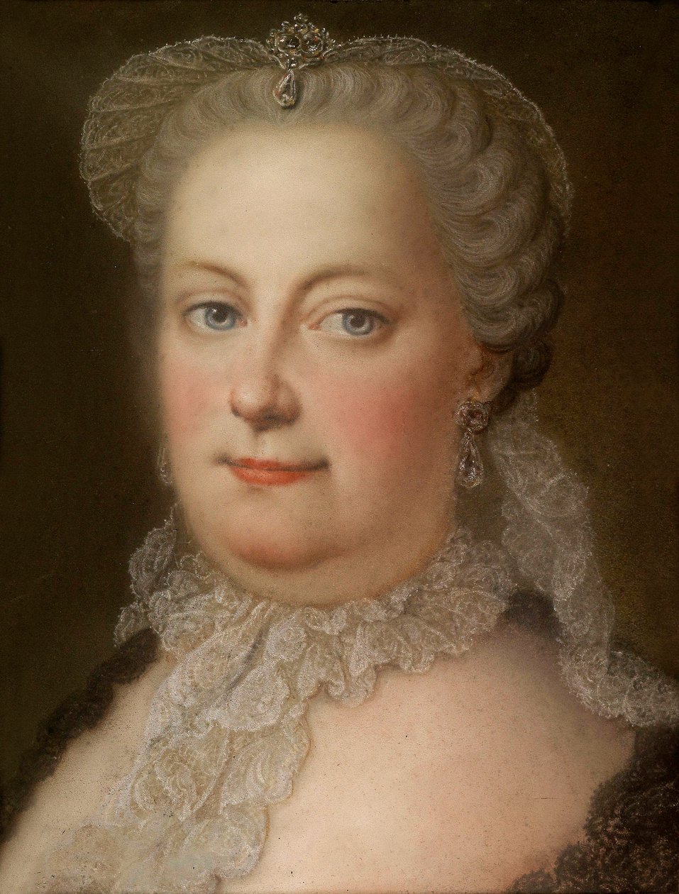Porträtt av kejsarinnan Maria Theresia av Österrike (1717-1780) av Michael Christoph Hagelgans
