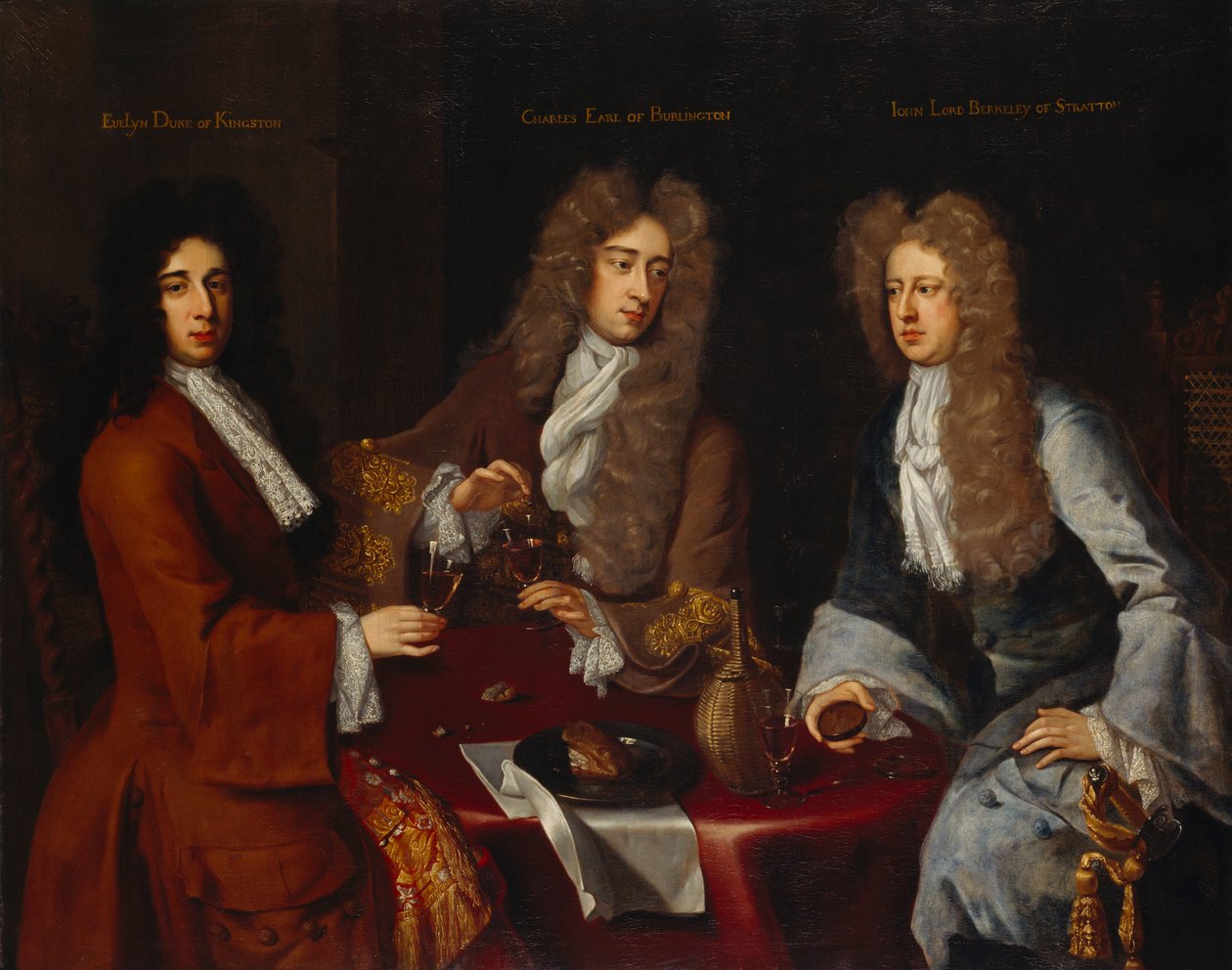 Earl of Burlington, hertig av Kingston-upon-Hull och baron Berkeley av Stratton, 1690-talet av Michael Dahl