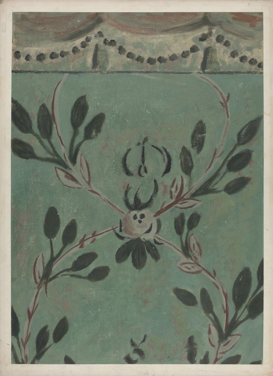 Väggdekoration med fri hand, 19351942. av Michael Lauretano