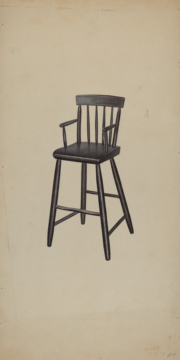 Barnstol, 1938. av Michael Riccitelli
