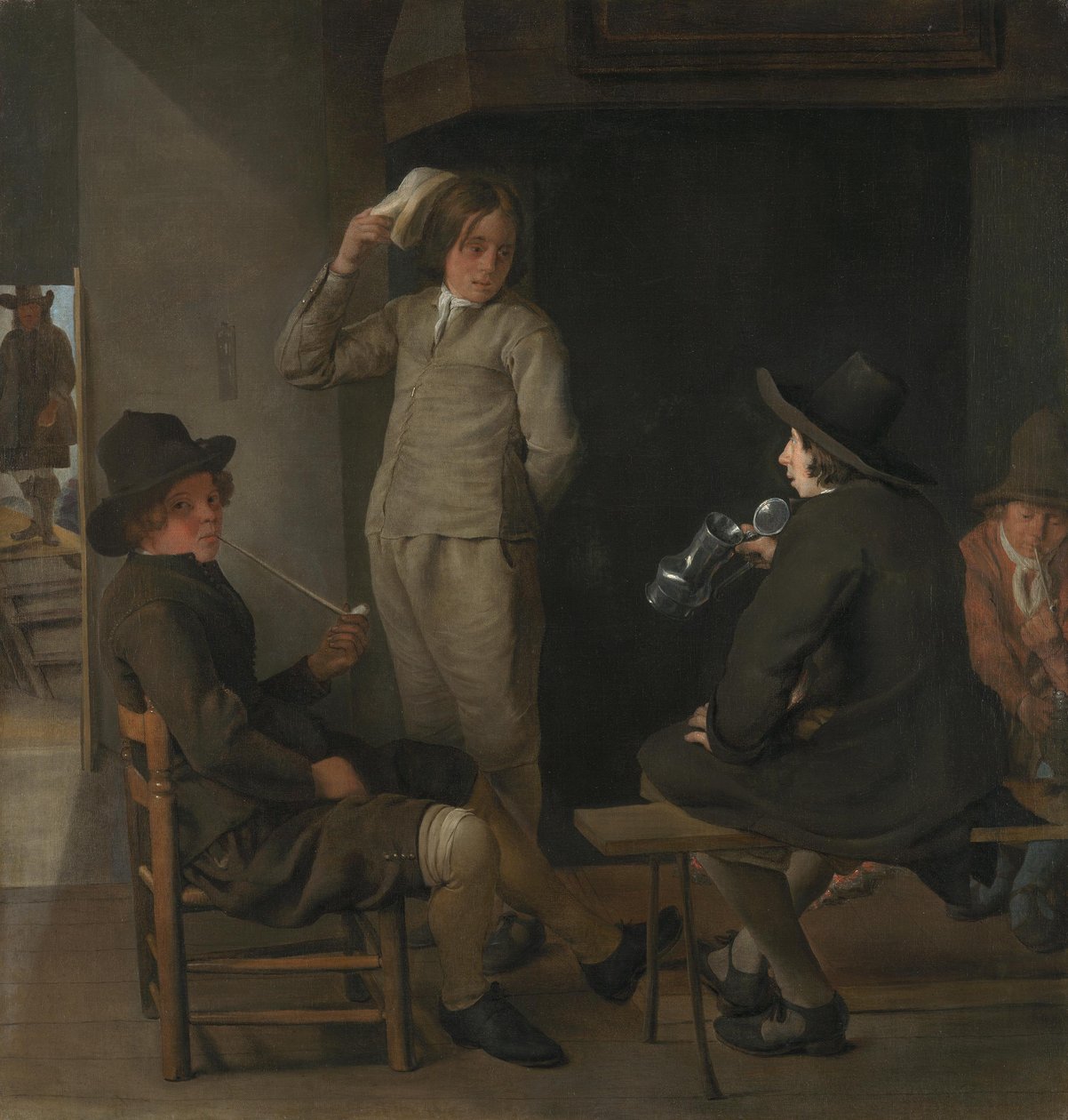Ett värdshusrum av Michael Sweerts