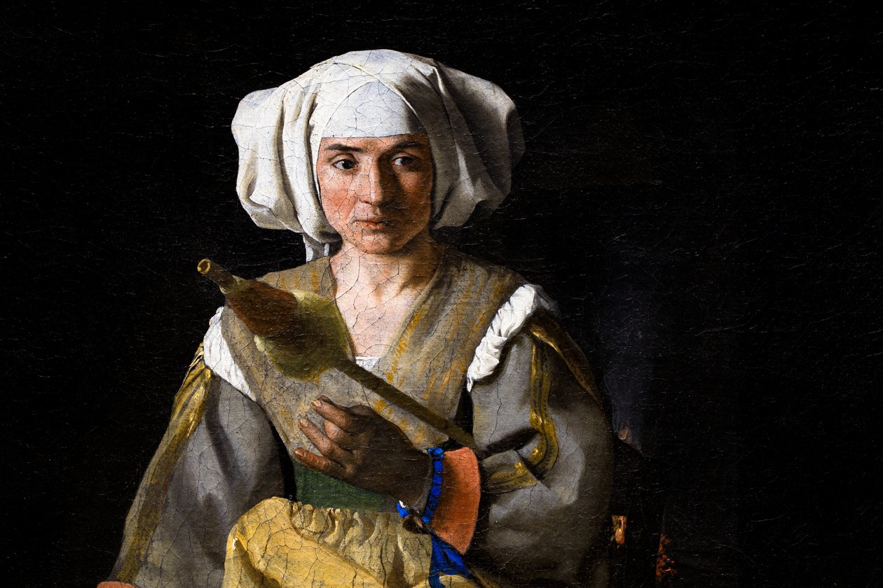 Spinner (detalj) av Michael Sweerts
