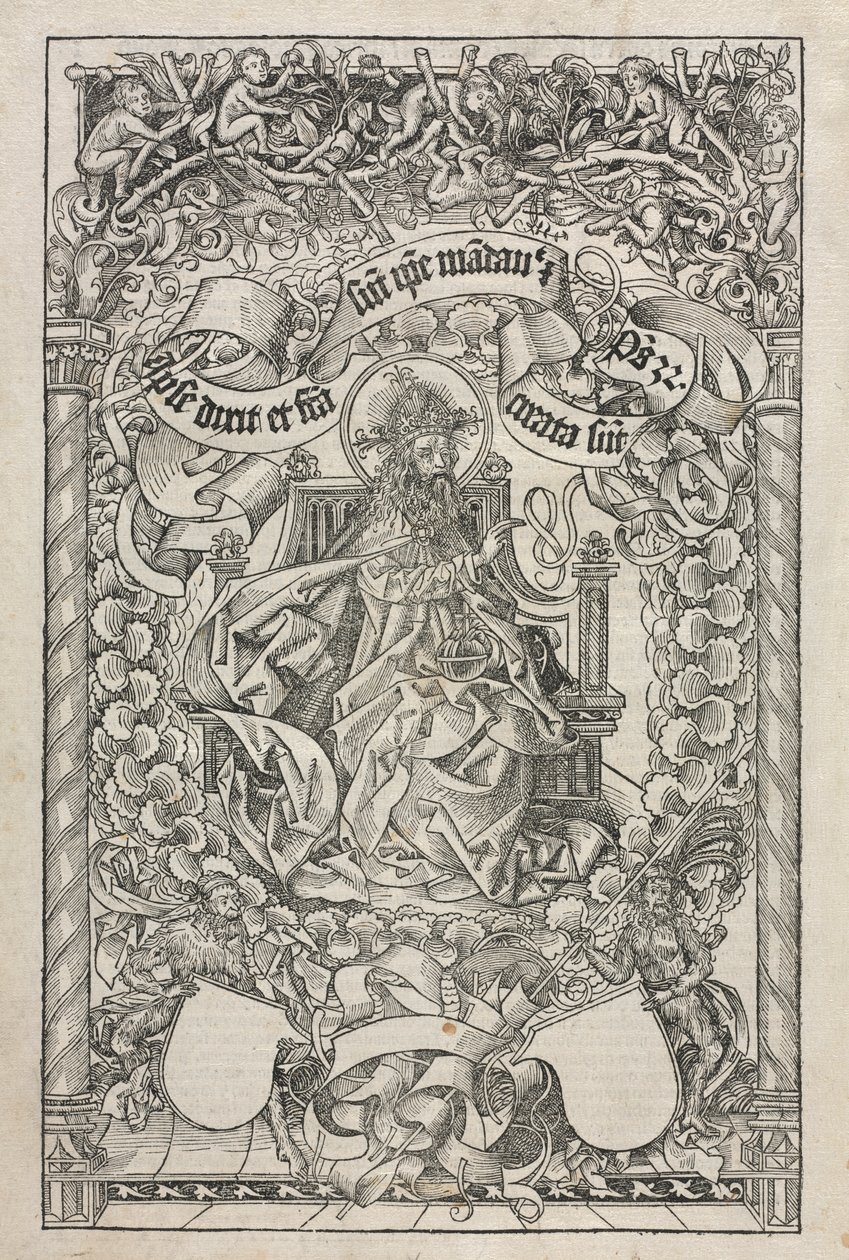 Nürnbergkrönika: Emblemet av Michael Wolgemut