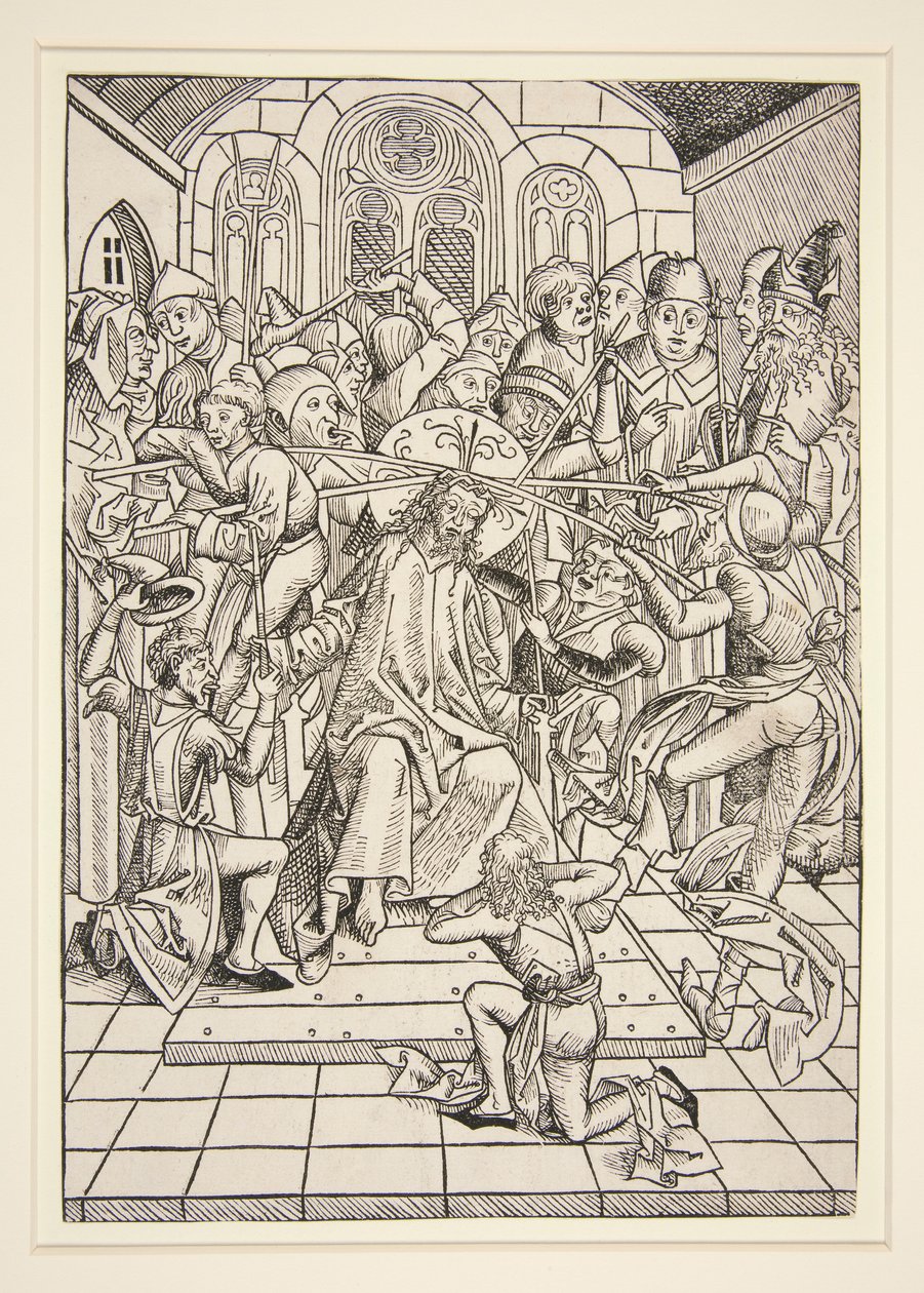 The Crowning with Thorns av Michael Wolgemut