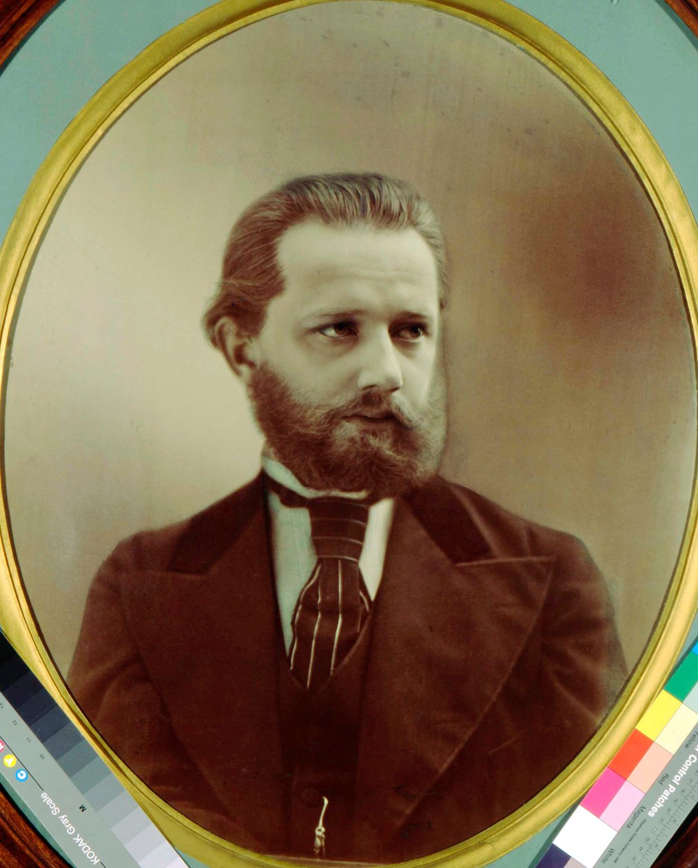 Peter Tjajkovskij, rysk kompositör, 1800-talet av Michail Michailovich Panov