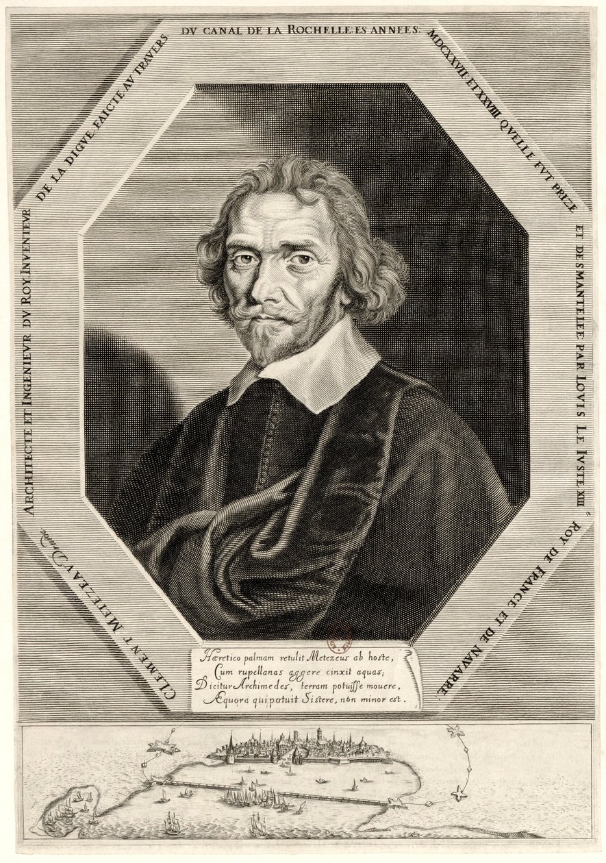 Clément Métezeau (1581 - 1652), french architect av Michel Lasne