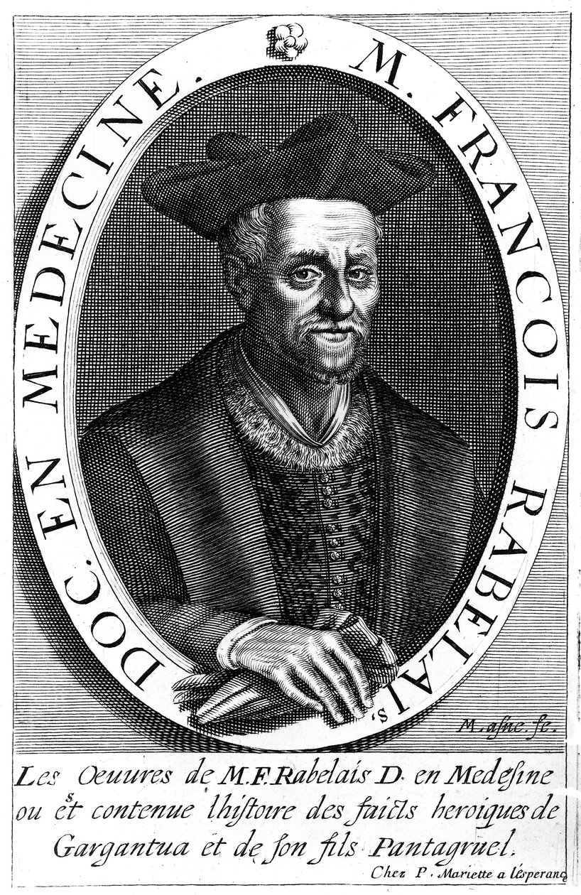 Francois Rabelais av Michel Lasne