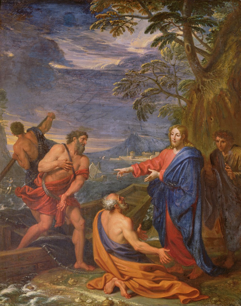 Sankt Peters och Sankt Andreas kallelse av Michel des Gobelins Corneille