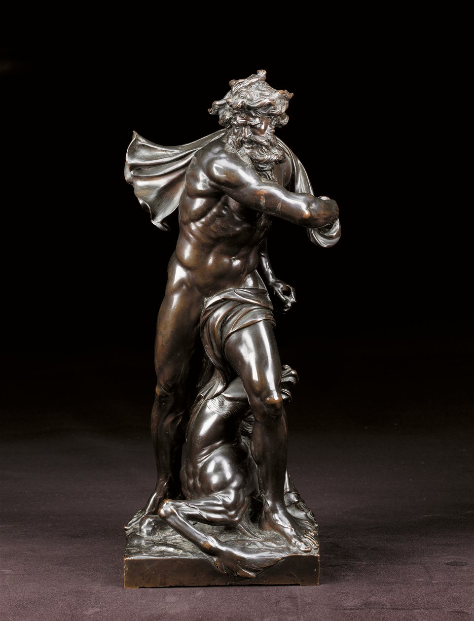 Neptunus, andra hälften av 1600-talet av Michel Anguier