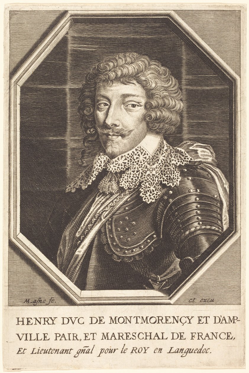 Henrik II, hertig av Montmorency av Michel Lasne