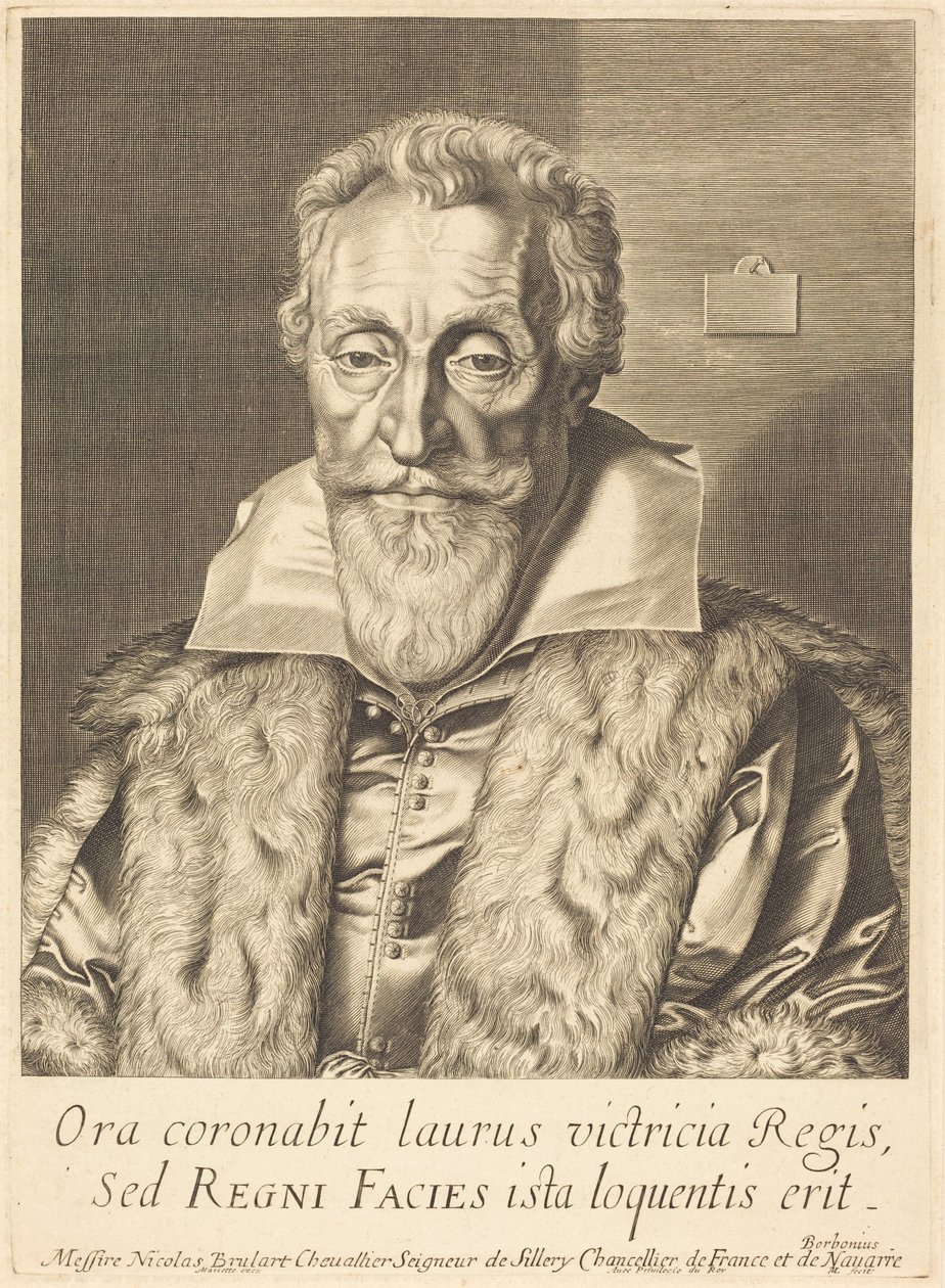 Nicolas Brulart av Michel Lasne