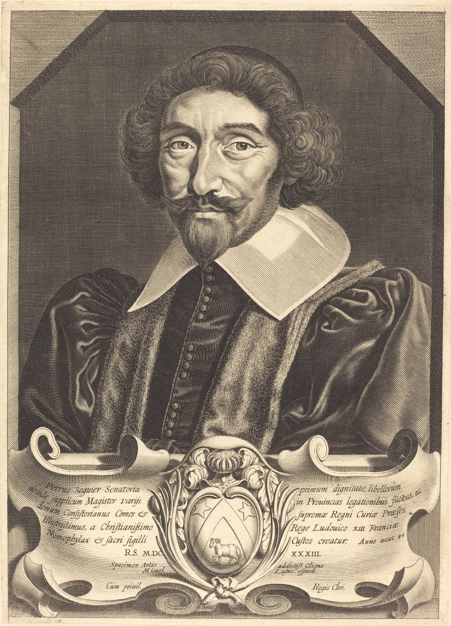 Pierre Seguier av Michel Lasne