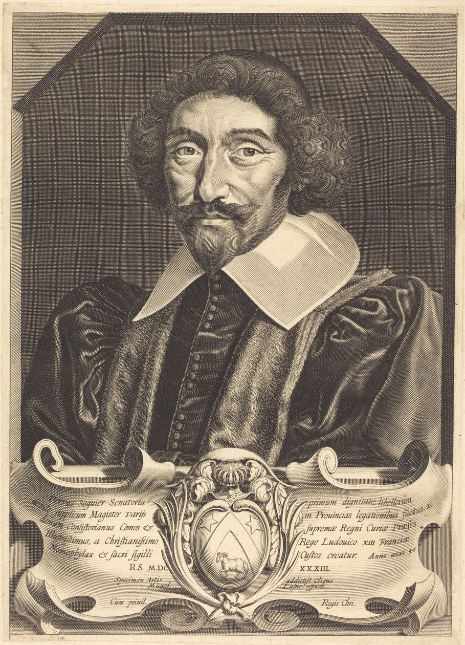 Pierre Seguier av Michel Lasne