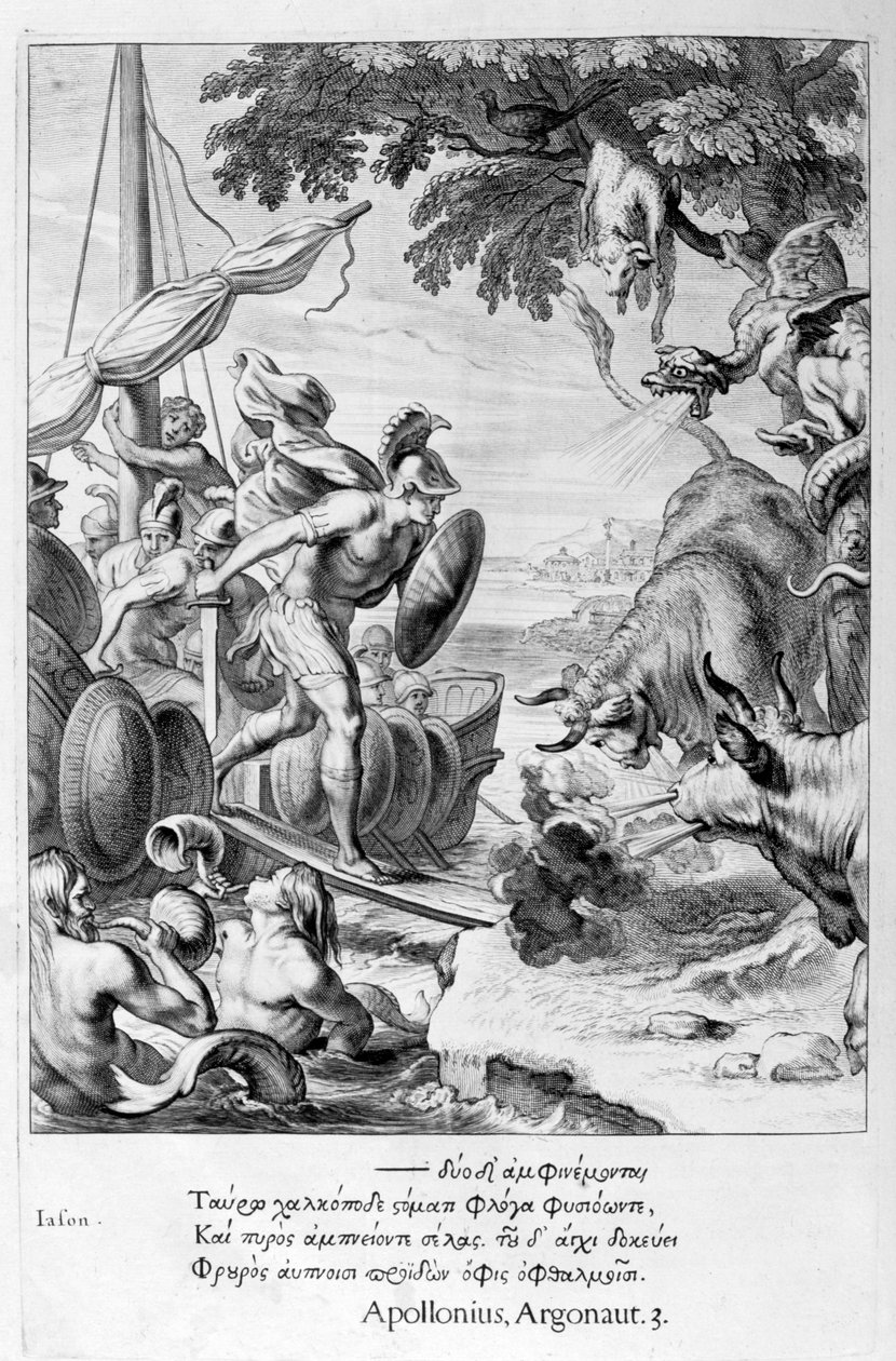 Jason och Argonauterna, 1655 av Michel de Marolles