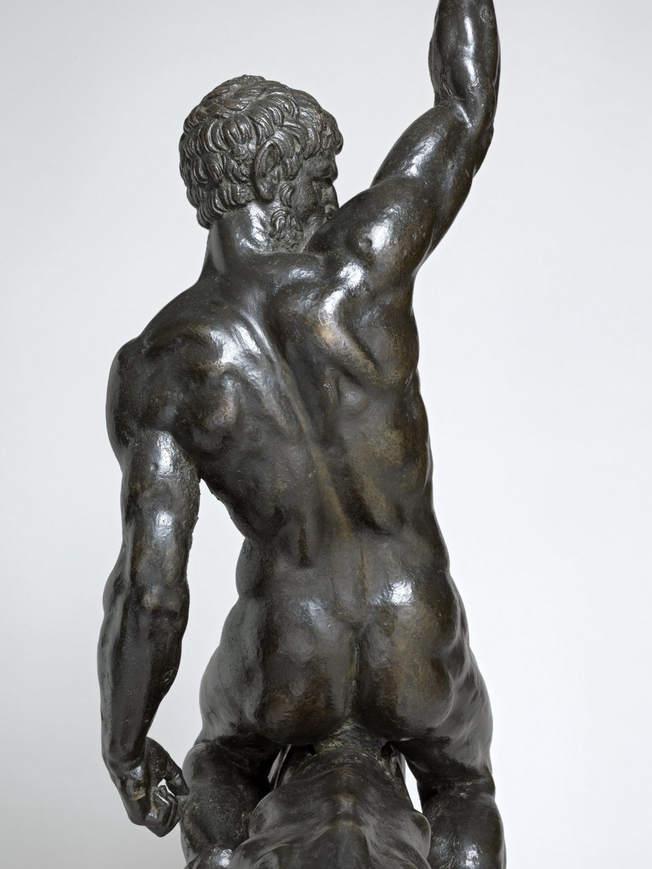 Naken bacchants rider pantrar av Michelangelo Buonarroti