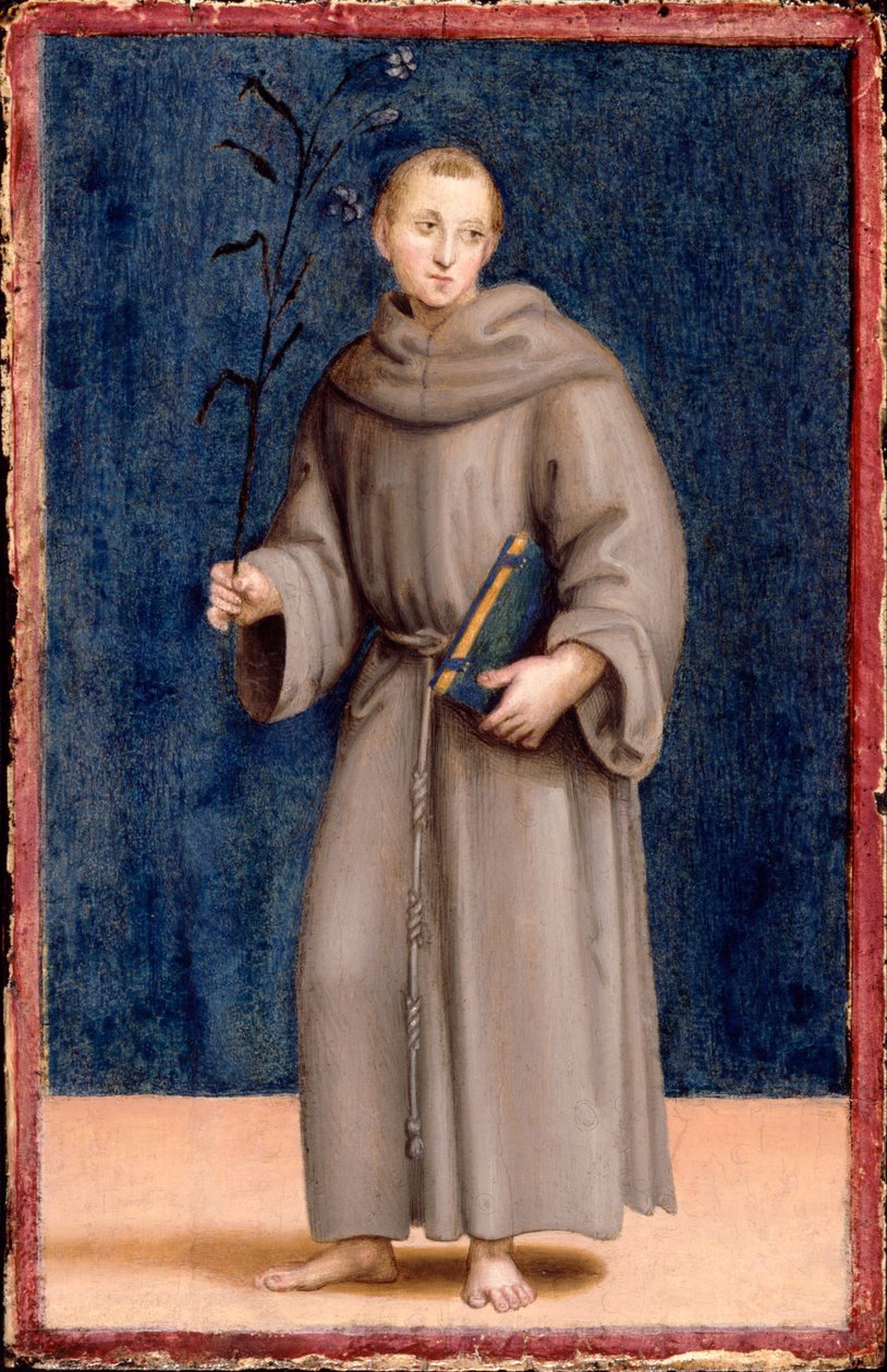 Saint Anthony of Padua av Michelangelo Buonarroti