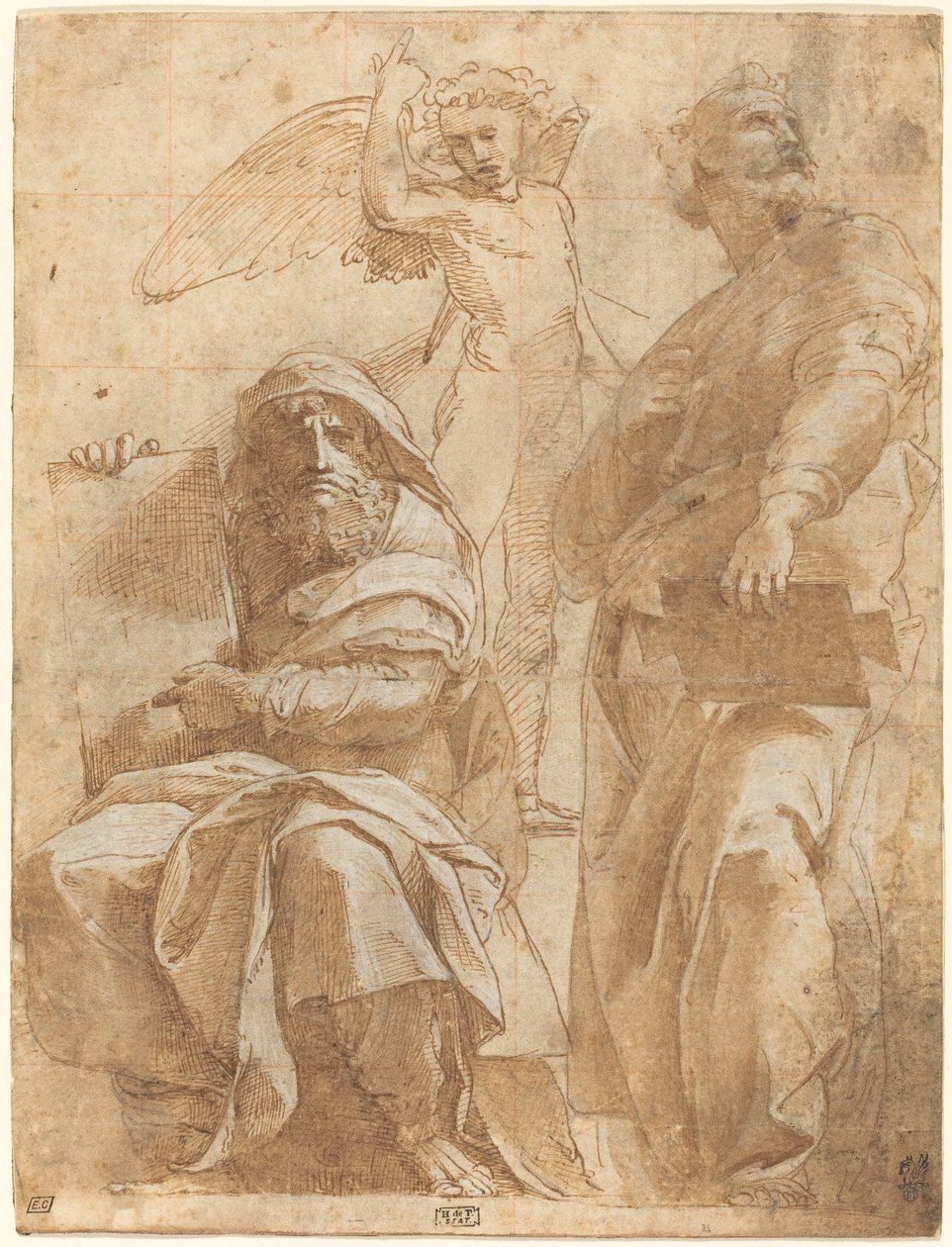 The Prophets Hosea and Jonah av Michelangelo Buonarroti