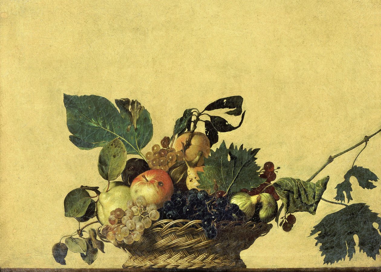 Basket of Fruit av Michelangelo Merisi Caravaggio