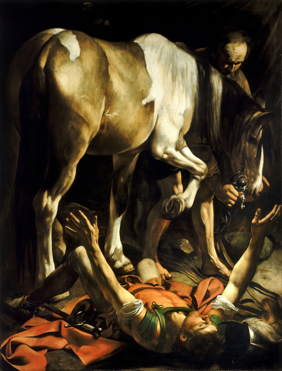 Konvertering på väg till Damaskus av Michelangelo Merisi Caravaggio