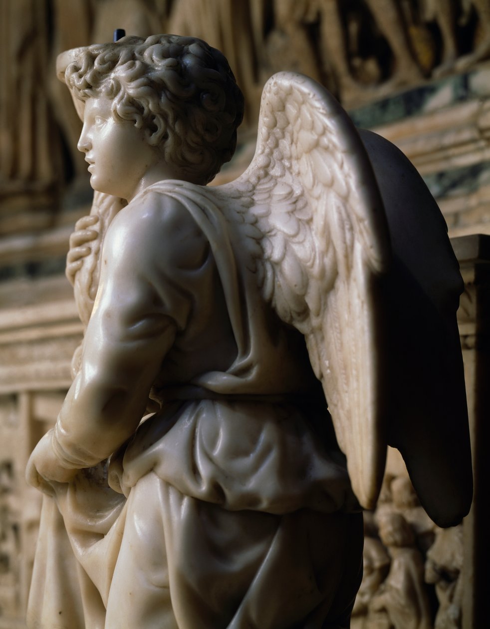 Änglakandelaber för Saint Dominic Ark av Michelangelo Buonarroti