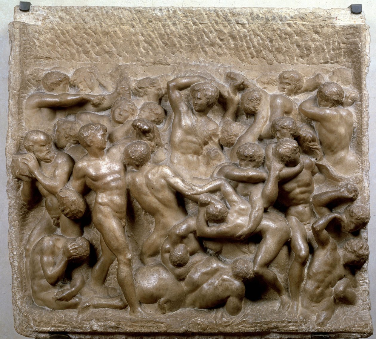 Kentaurernas strid av Michelangelo Buonarroti