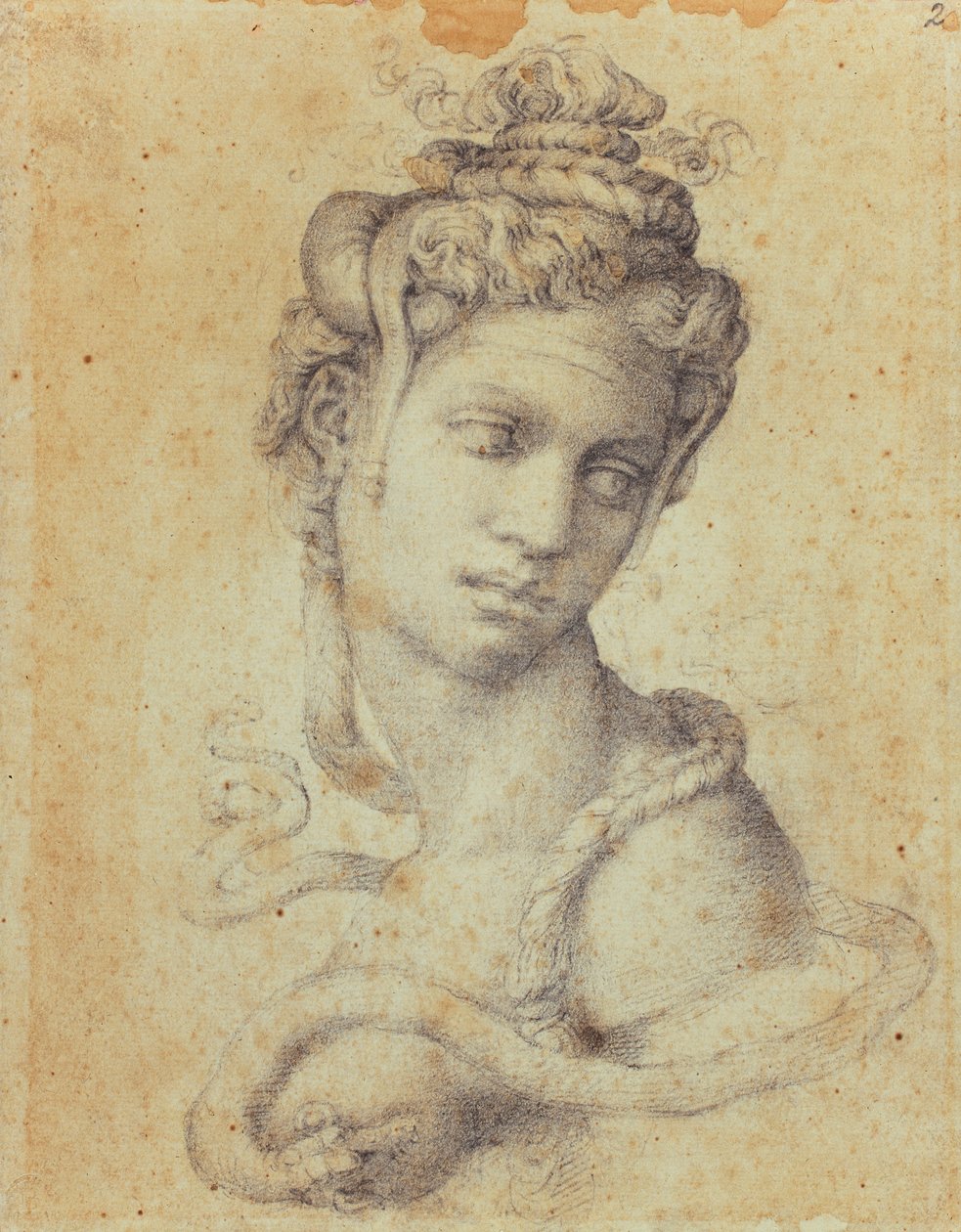 Kleopatra av Michelangelo Buonarroti