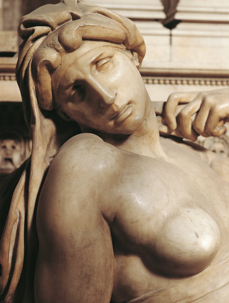 Dawn (Aurora), detalj från Lorenzo de