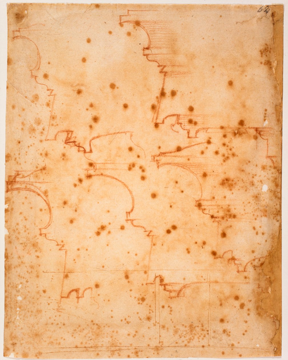 Ramar för den laurentiska utkanten av Michelangelo Buonarroti