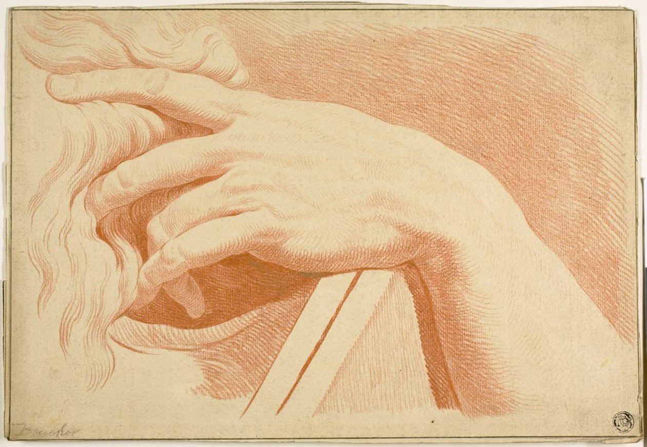 Moses vänstra hand av Michelangelo Buonarroti