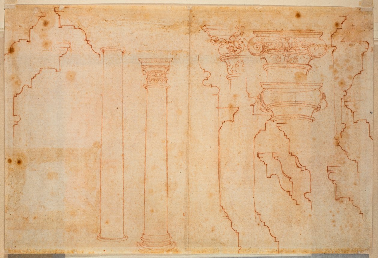 Studier från romerska monument av Michelangelo Buonarroti
