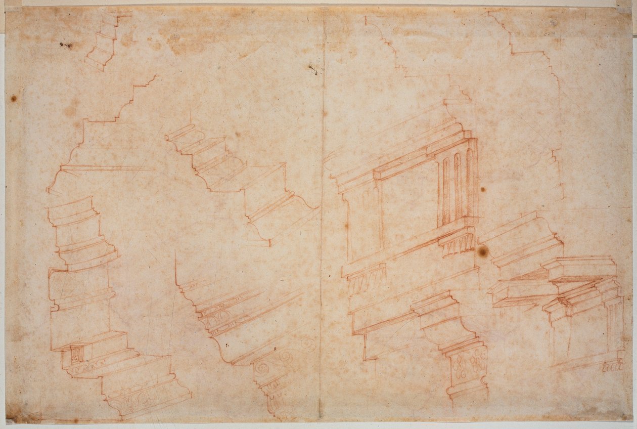 Studier från romerska monument av Michelangelo Buonarroti