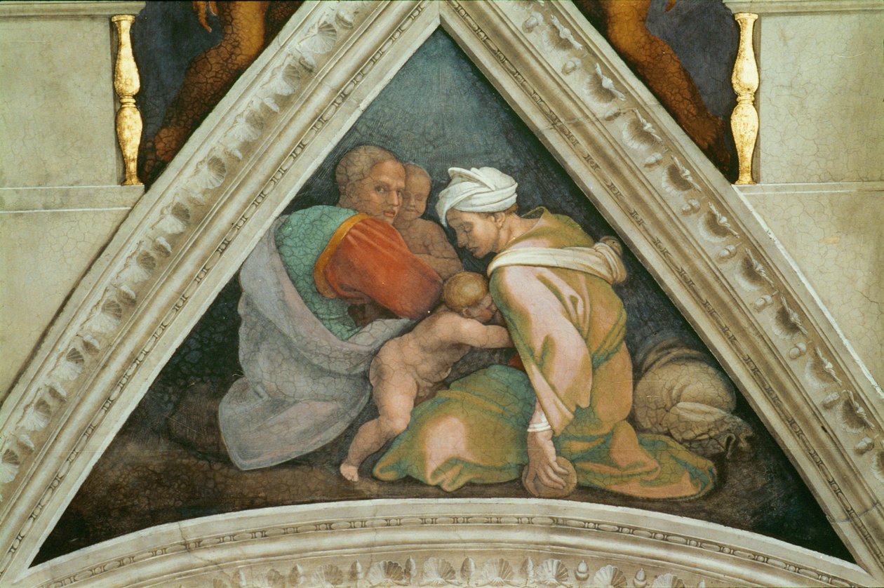 Sixtinska kapellet (freska) av Michelangelo Buonarroti