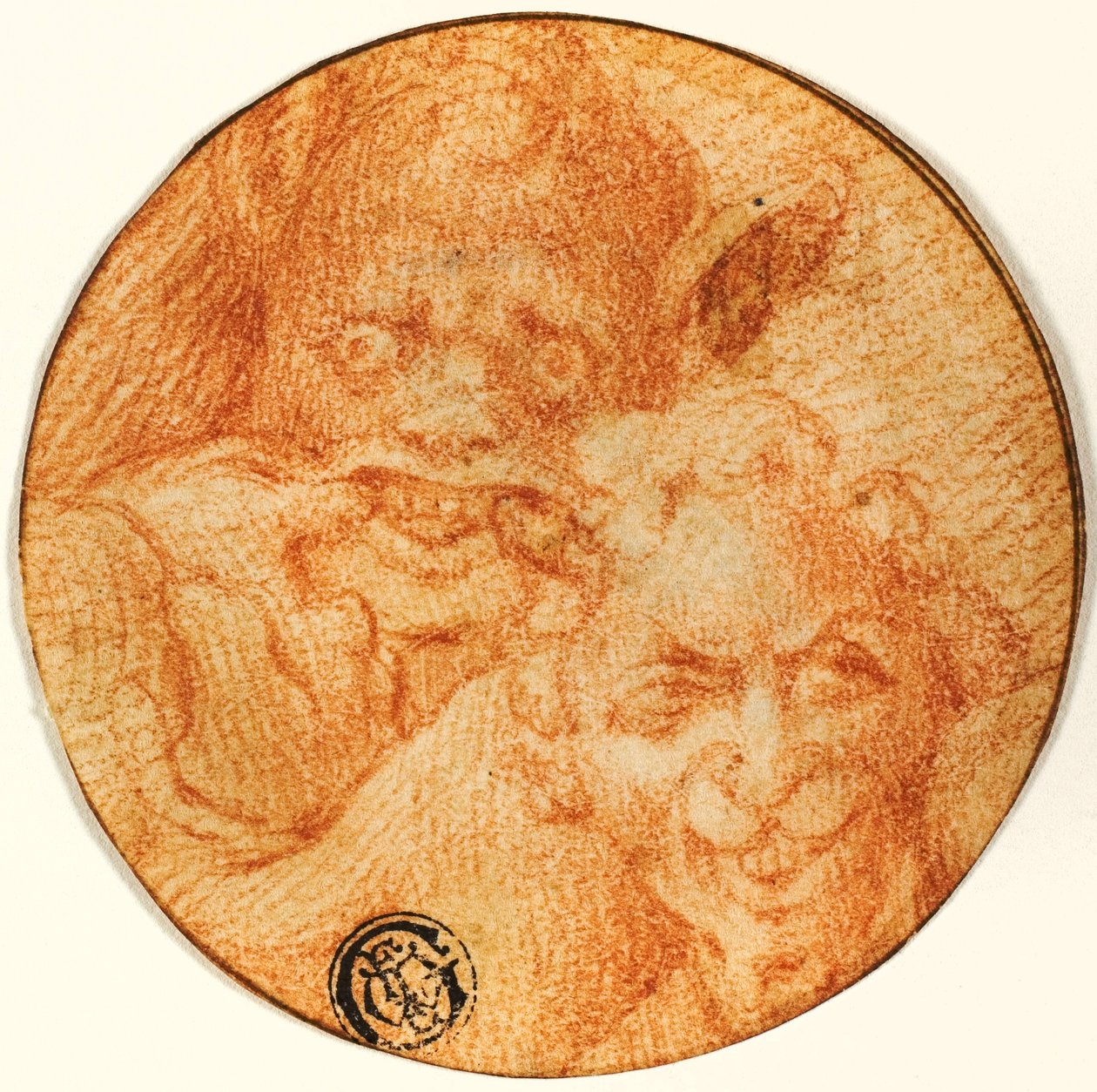 Två djävlar av Michelangelo Buonarroti