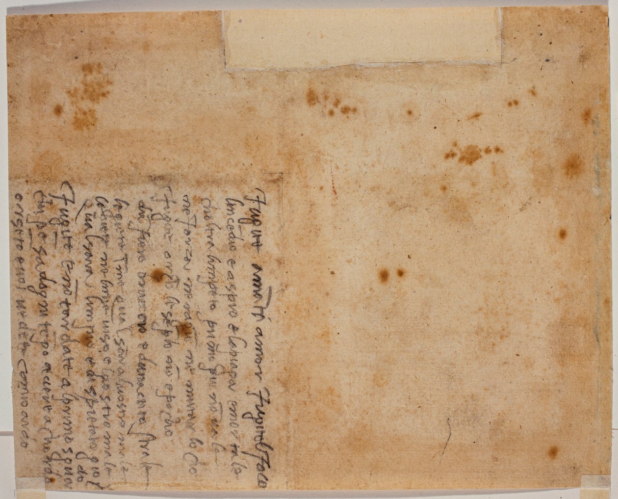 Autografiska verser av Michelangelo Buonarroti