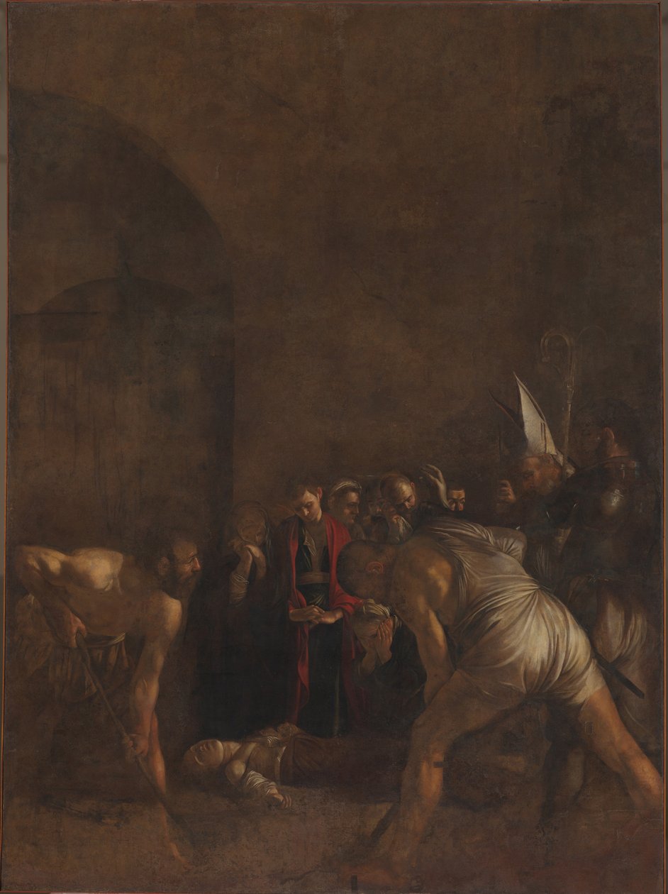 Begravning av Saint Lucy Begravning av Saint Lucy, ca 1608. av Michelangelo Caravaggio