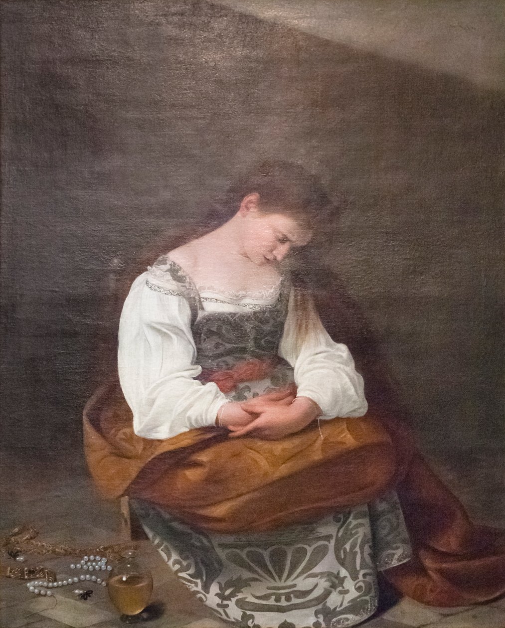 Ångerfulla Maria Magdalena av Michelangelo Merisi da Caravaggio