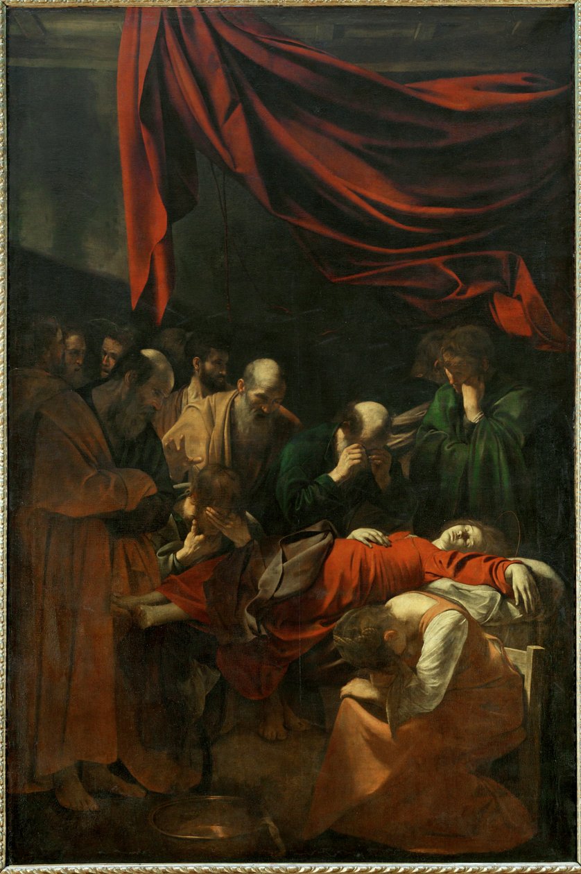 Jungfruns död... av Michelangelo Merisi da Caravaggio
