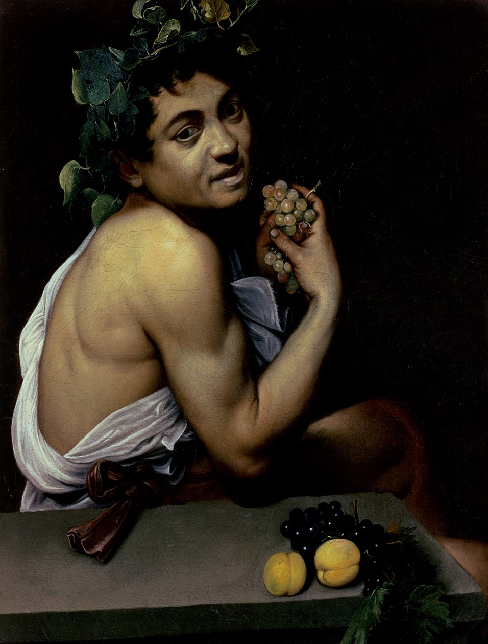 Den sjuke Bacchus av Michelangelo Merisi da Caravaggio