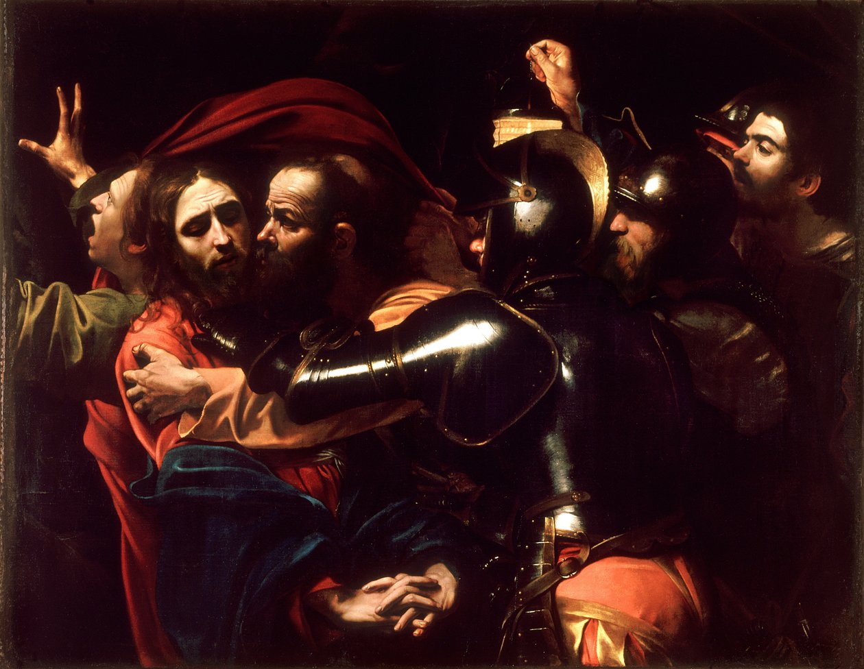 Tagandet av Kristus av Michelangelo Merisi da Caravaggio