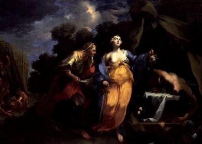Judith och Holofernes av Michele Rocca