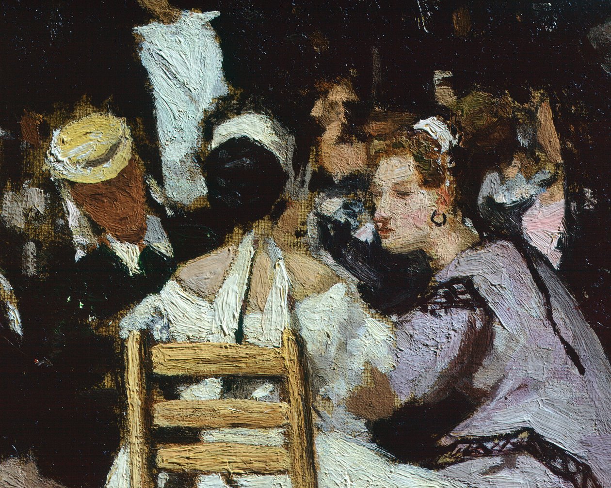 Ett kafé på Piazza San Marco, av Michele Cammarano av Michele Cammarano