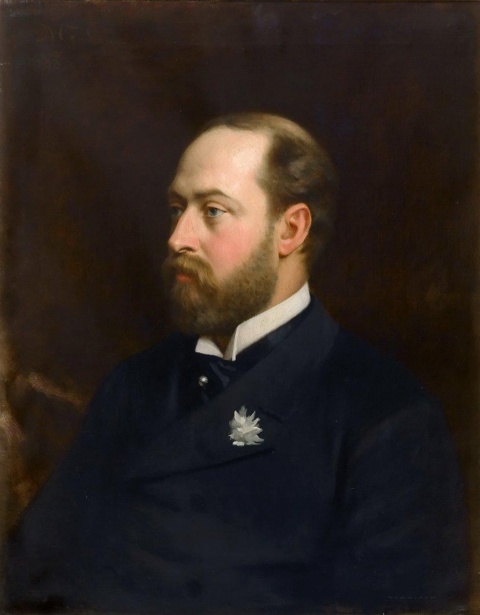Edward VII, kung av Storbritannien 1841-1910 av Michele Gordigiani